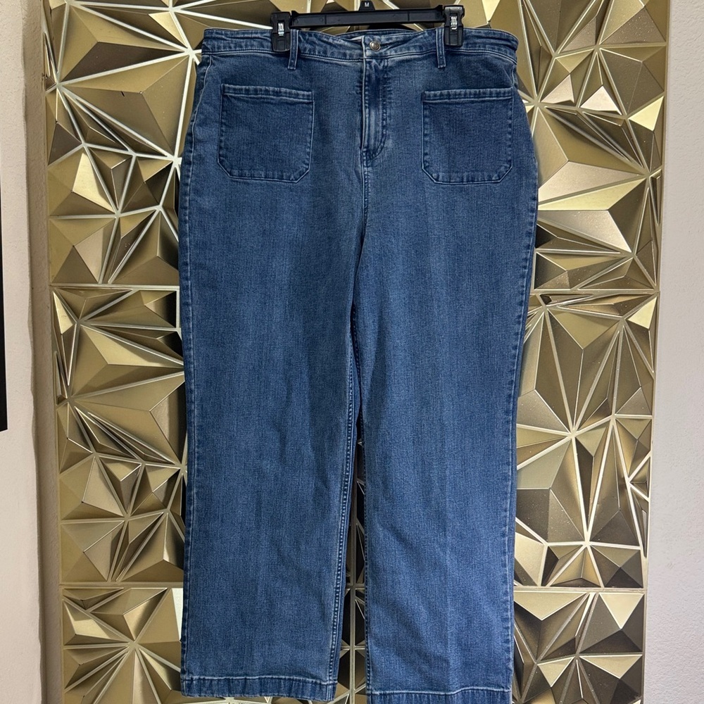 Candace Cameron bure wide leg  Blue